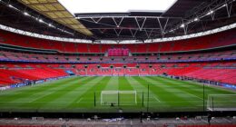 Wembley has been selected to host the Euro 2028 final - the tournament starting on Friday June 9, 2028