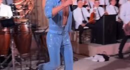 Mark Zuckerberg has been upping his style game amid his 'midlife crisis' makeover - but he managed to shock his 15.6 million Instagram followers when he dressed up like pop star Benson Boone for his wife's 40th birthday party