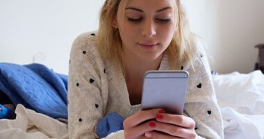 The trend was started by Sophia James, who wanted to work out how TikTok's algorithm worked and put everyone who came across her video into groups (stock image)