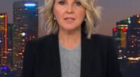 Georgie Gardener, 55, mysteriously disappeared from her 9News desk on Thursday night while she was meant to be filling in for Peter Overton, 59