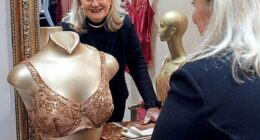 Poupie pictured in her Paris couture salon, 2010