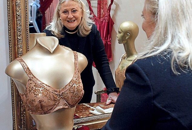 Poupie pictured in her Paris couture salon, 2010