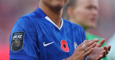 Sam Kerr is excited ahead of her New Year's Eve wedding to fiancée Kristie Mewis, declaring she can't wait to get 'blind drunk' with close family and friends