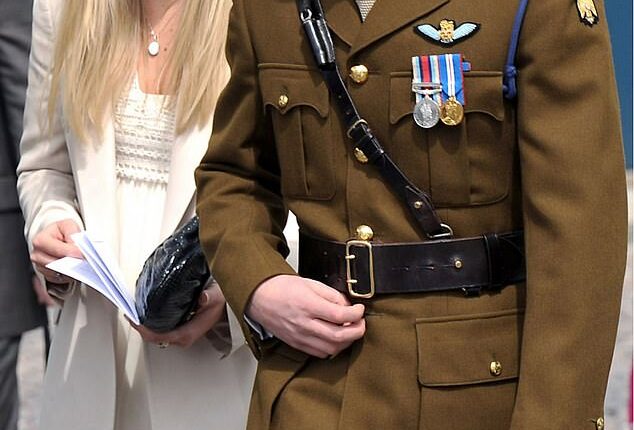 Chelsy and trainee helicopter pilot Harry in 2010