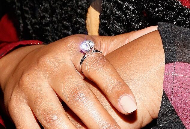 Lab-grown diamonds (pictured) now make up 50 percent of engagement rings sold in the U.S. In 2019, they only made up 10 percent