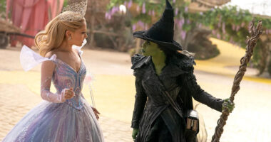 Glinda and Elphaba in Wicked 2
