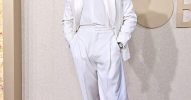 Jonathan Bailey (seen at the Golden Globe Awards in January 2024) has been named the first ever openly gay  People's Sexiest Man Alive as he succeeds controversial awardee John Krasinski