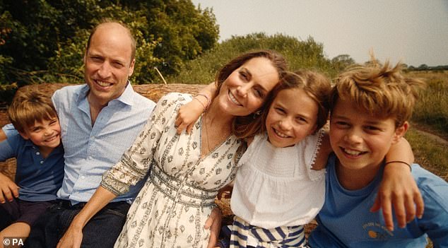William and Catherine, both 43, have been keen to provide a 'fresh start' for their three children: Prince George, 12, Princess Charlotte, ten, and seven-year-old Prince Louis