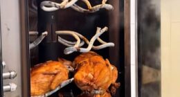 The source of the rooster crowing noise and piano keyboard-like alarm and sometimes heard in Woolworths was explained in a recent social media video shared by the supermarket