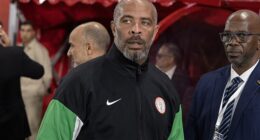 Nigeria boss Eric Chelle alleged DR Congo were 'practising voodoo during their penalty shoot-out win over his side, after he was spotted attempting to confront opposition coaching staff