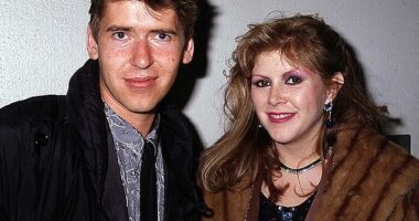 Kirsty MacColl, right, pictured with then husband Steve Lillywhite. Her ex has cast new doubts on the official story given for her death
