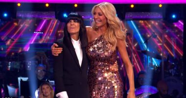 Tess Daly and Claudia Winkleman opened their last ever Strictly Come Dancing live show on Saturday night