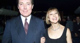Johan Tham, the husband of celebrated actress Jenny Agutter, has died aged 81 following a battle with cancer (pictured in 2002)