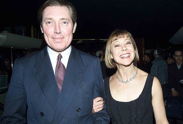 Johan Tham, the husband of celebrated actress Jenny Agutter, has died aged 81 following a battle with cancer (pictured in 2002)