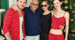 Nicola Peltz has posted cosy Instagram photos of Brooklyn playing happily families with his in-laws, Nelson and Claudia Heffner Peltz, amid the ongoing feud with his parents