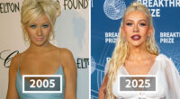 25 Before And After Shots Of Celebrities In 2005, 2015 And 2025, Featuring Dramatic Changes