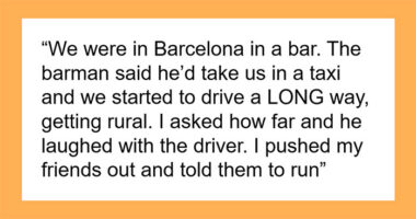 48 Moments When People Instinctively Felt Something Was Wrong And Knew They Had To Leave