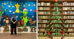 52 Times Workplaces Were So Creative With Their Christmas Decorations, They Impressed Santa Himself