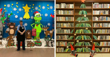 52 Times Workplaces Were So Creative With Their Christmas Decorations, They Impressed Santa Himself