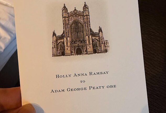 Adam Peaty’s Strictly Come Dancing co-star Dan Walker has shared the first glimpse inside ‘unforgettable’ wedding to Holly Ramsay