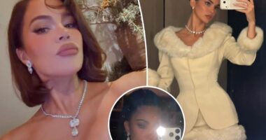 All the details on the Kardashian-Jenner family's Christmas outfits