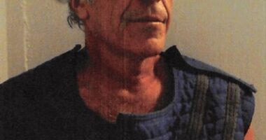 Jeffrey Epstein is pictured after an apparent suicide attempt in July 2019