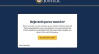 An image of the technical problems encountered when Americans try to access the Epstein files on the Department of Justice website