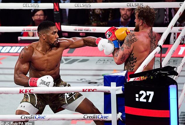 Anthony Joshua and Jake Paul made an eye-watering £69,000 each per second of their fight in Miami on Saturday night, it has been revealed