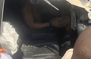 Joshua was a passenger in a black Lexus when it ploughed into a stationary truck on the Lagos-Ibadan Expressway in Makun, Nigeria