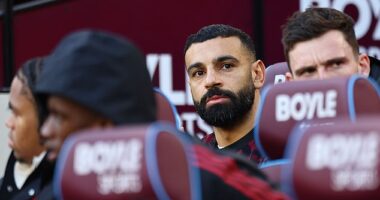 Arne Slot has admitted Mohamed Salah was 'not happy' to be dropped against West Ham
