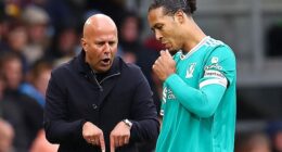 Virgil van Dijk revealed Liverpool's squad have been given Christmas Day off by boss Arne Slot