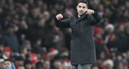 Mikel Arteta is preparing his side for Saturday's home clash with Brighton and Hove Albion