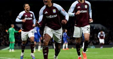 Ollie Watkins scored twice in Aston Villa's 2-1 comeback win over Chelsea at Stamford Bridge
