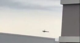 Two helicopters collided midair and crashed near an airport in New Jersey, according to reports