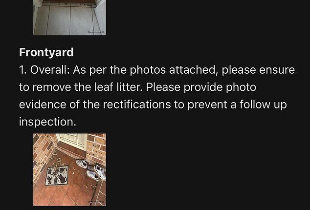 An Australian renter has sparked outrage after revealing wildly excessive demands from their real estate agent following a routine inspection