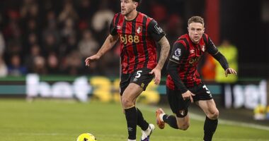 Bournemouth's Marcos Senesi is reportedly a target for both Barcelona and Atletico Madrid