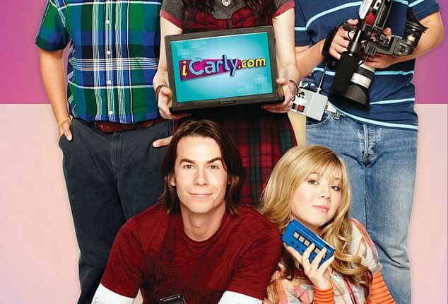 Nathan Kress (top right) was skyrocketed into the spotlight after he began starring as Freddie Benson in the hit series iCarly alongside Miranda Cosgrove and Jennette McCurdy