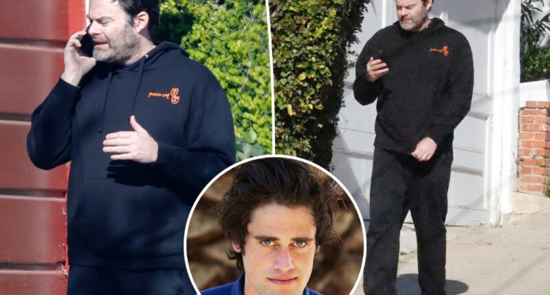 Bill Hader looks strained in first photos since tense chat with Nick Reiner hours before murders
