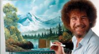 Bob Ross¿ famous curls weren¿t natural - the iconic painter's hair was naturally straight until he got a perm to save money