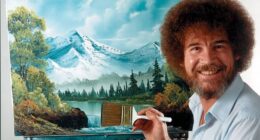 Bob Ross¿ famous curls weren¿t natural - the iconic painter's hair was naturally straight until he got a perm to save money