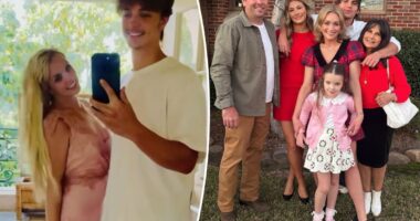 Britney Spears spent Christmas with one of her sons as the other stayed with Jamie Lynn