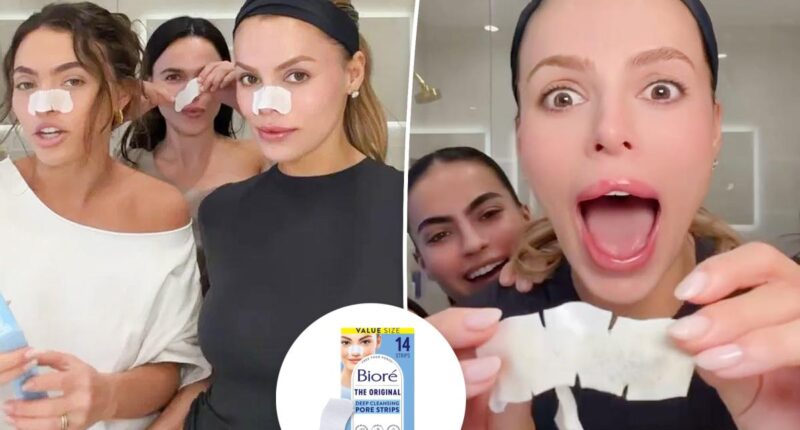 Brooks Nader and her sisters swear by Bioré's $8 pore strips