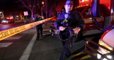 Brown University shooting latest: Manhunt on for suspect after two killed and nine injured in mass shooting