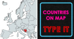 “Can You Tell Norway From Sweden?”: Name 35 European Countries Using Just Their Map Position