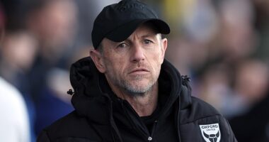 Oxford United have sacked manager Gary Rowett with the club lying in the relegation zone