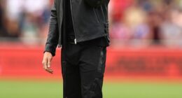 Cody Simpson has taken to social media to reveal he is ready to return recording music again. Pictured: Cody Simpson performs during the AFLW Grand Final match in 2022