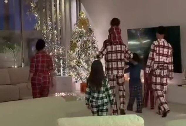 Cristiano Ronaldo shared a festive message to his fans on social media on Christmas Day