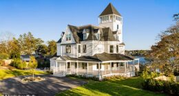 The Thomas Howe Mansion in Massachusetts, it was saved and renovated into a beautiful estate