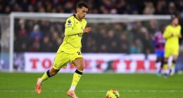 Crystal Palace are looking to push through a deal to sign Tottenham's Brennan Johnson