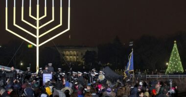 DC Cuts Through the Darkness, Lighting the Menorah on the First Night of Hanukkah – RedState